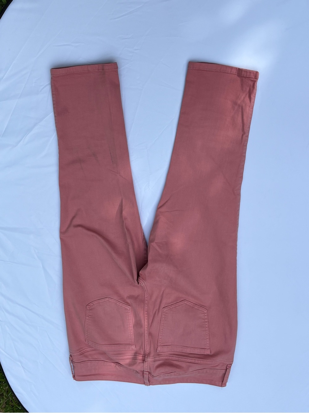 Torrid Crop Jegging Super Soft High Rise Dusty Rose Size 14 - Picture 3 of 8
